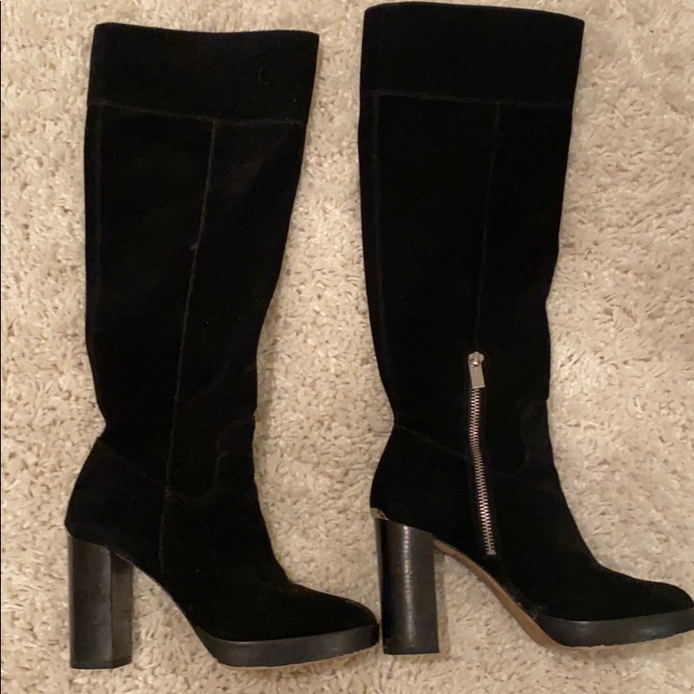 Michael Kors knee high suede boots